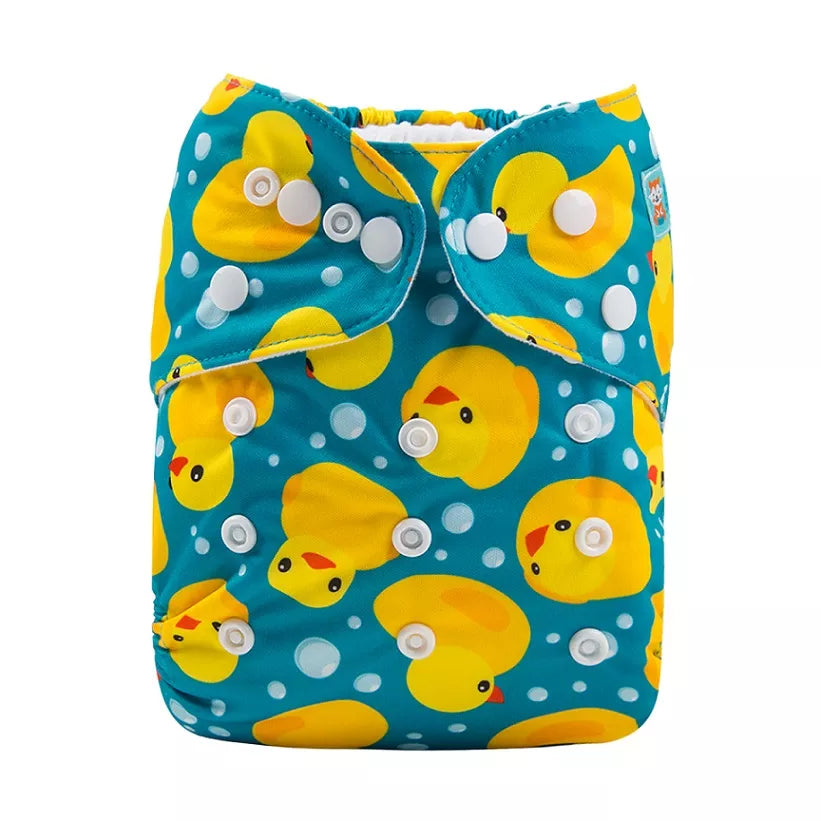U Pick ALVABABY Reusable Cloth Diaper Washable Cloth Nappy for Unisex With 1pc image 11