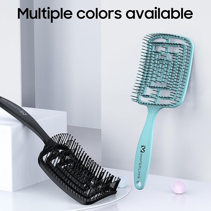 MOFEELING Hair Brush, Ultimate Detangler Hairbrush for Women Men for Wet & Dry H image 0