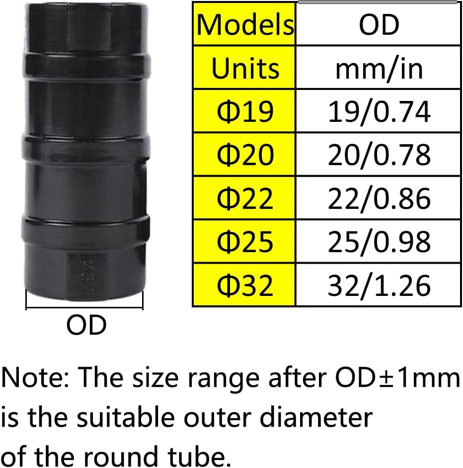Premium Durable ABS+PC Greenhouse Frame Snap Clamps for Pipe Fixing (20-Pack) image 7