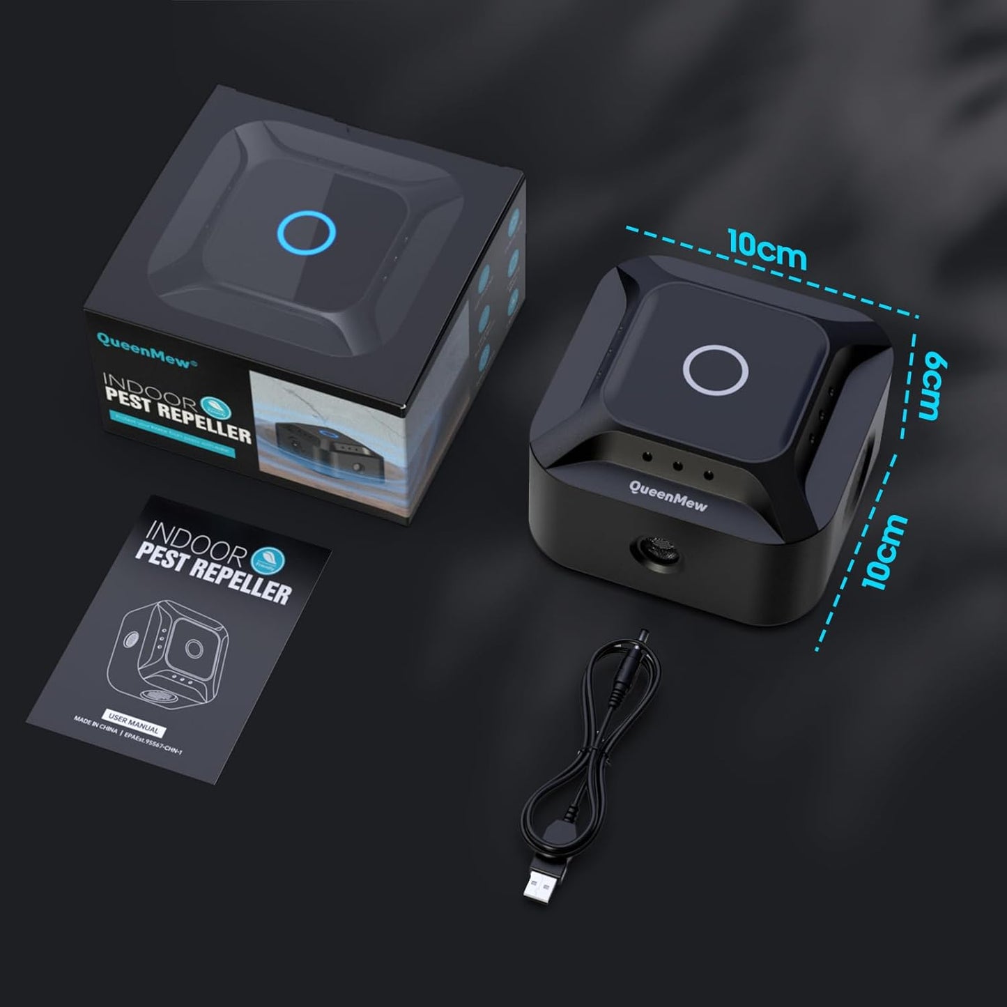 Ultrasonic Mouse Repeller Plug In Pest Control, Rodent Repellent for Rodents, Mi image 6