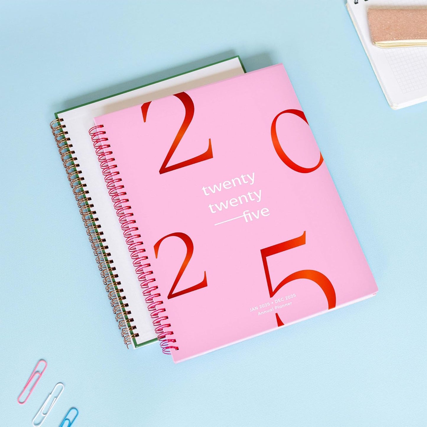 Rileys & Co 2025 Floating Weekly Planner - Annual Weekly & Monthly Agenda Planne image 1