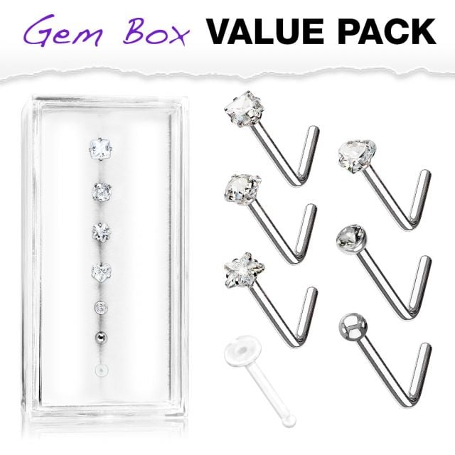 Dainty Hypoallergenic Titanium Stud Earrings with Brilliant Claw-Set Crystals image 6