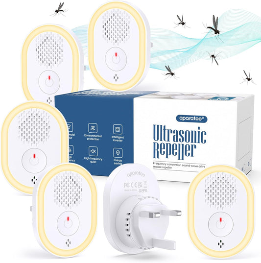 Ultrasonic Pest Repeller 6 Pack, Electronic Pest Repeller Control Plug in for In image 0