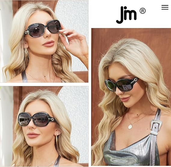 M Classic Bifocal Reading Sunglasses for Women Vintage Reader Glasses Outdoor UV image 4