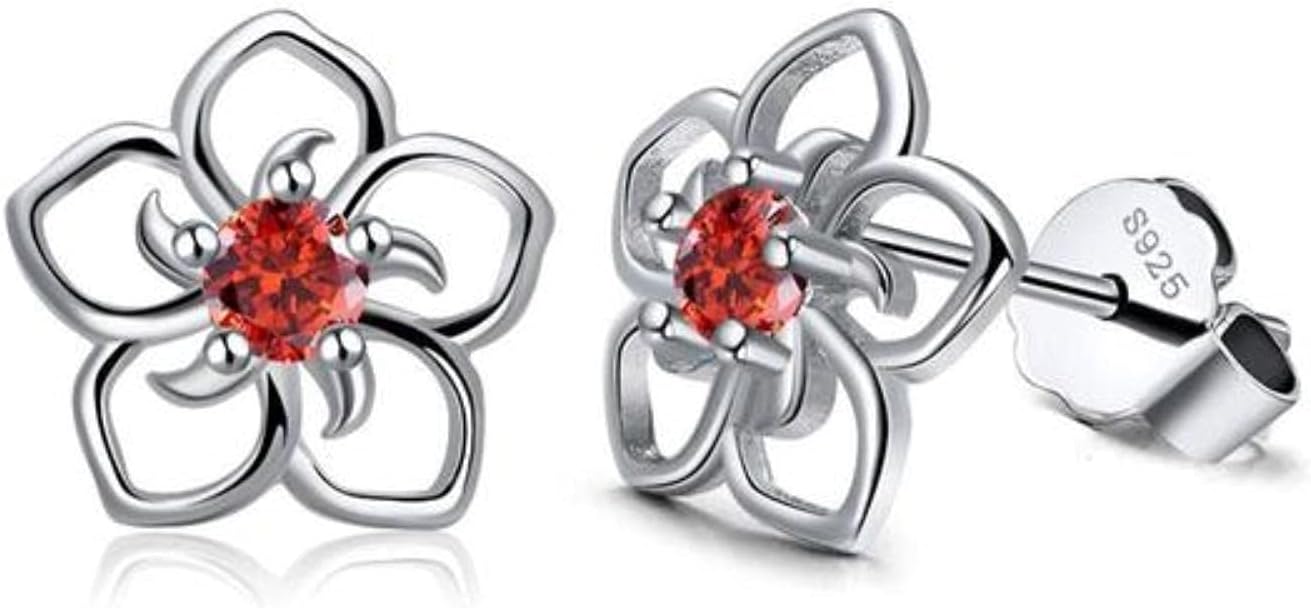 Sparkling Zircon 925 Sterling Silver Stud Earrings for Women - Elegant Gift image 3