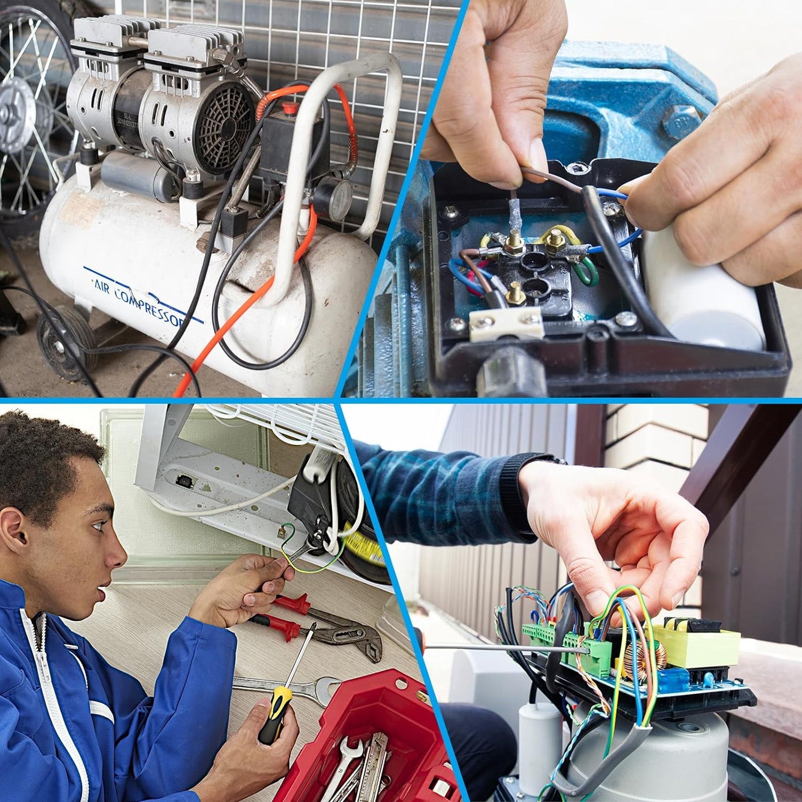 Premium 15uF CBB60 Run Capacitor 450V AC for Motor Start Appliances image 3