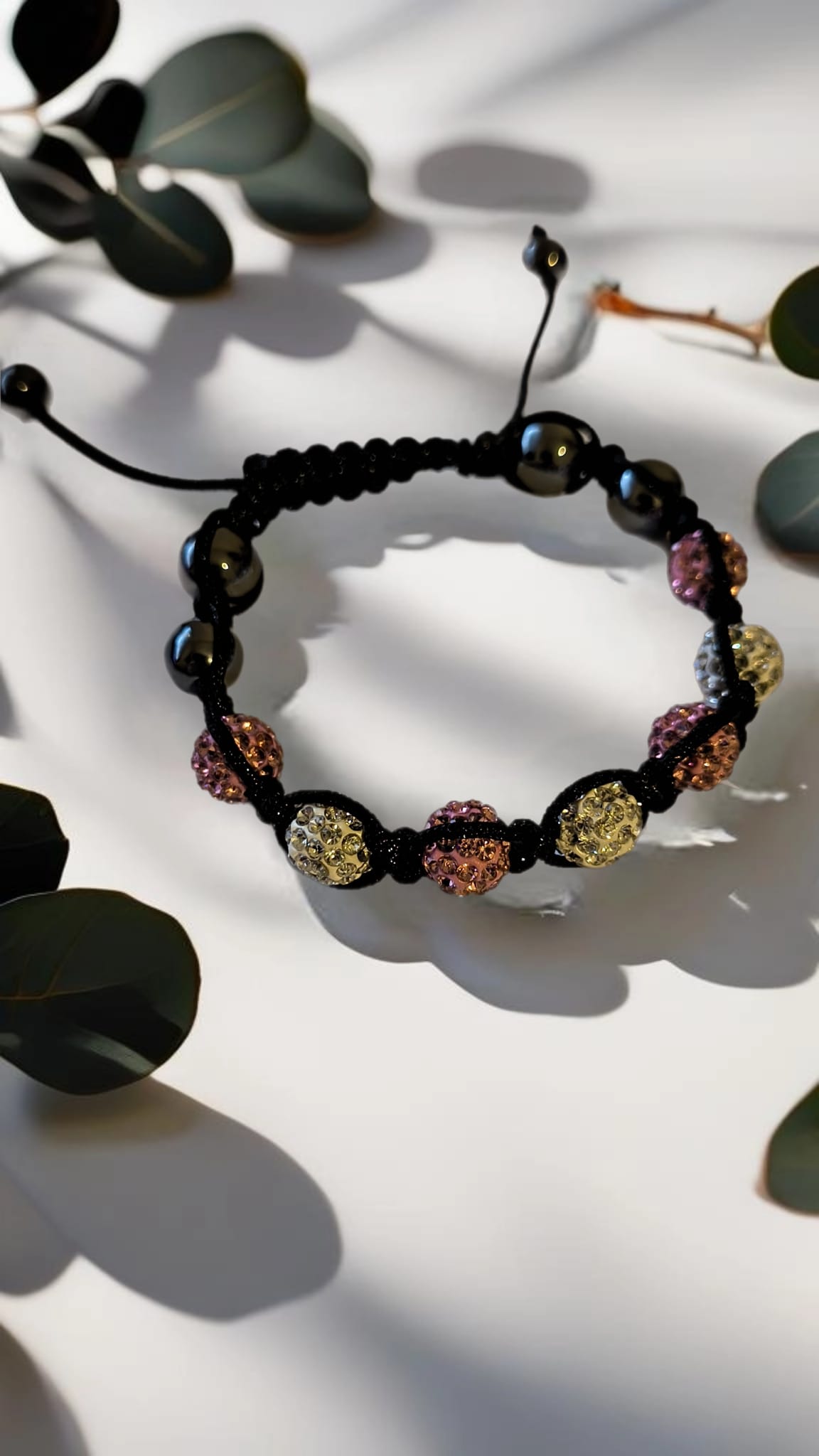 Elegant Shamballa Crystal Beaded Bracelets image 2