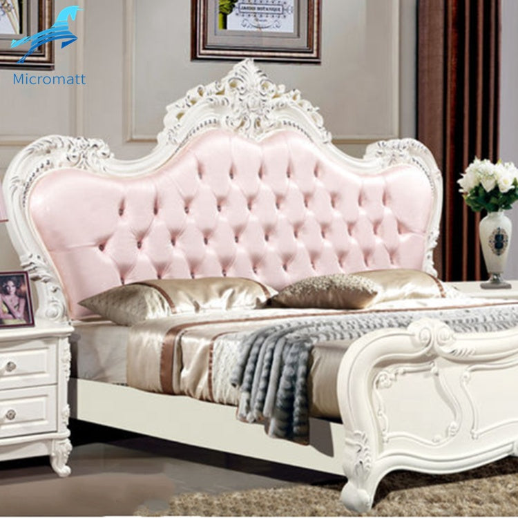 Wood Bedroom Set Furniture Room Double King Size Modern Bed Frame image 2