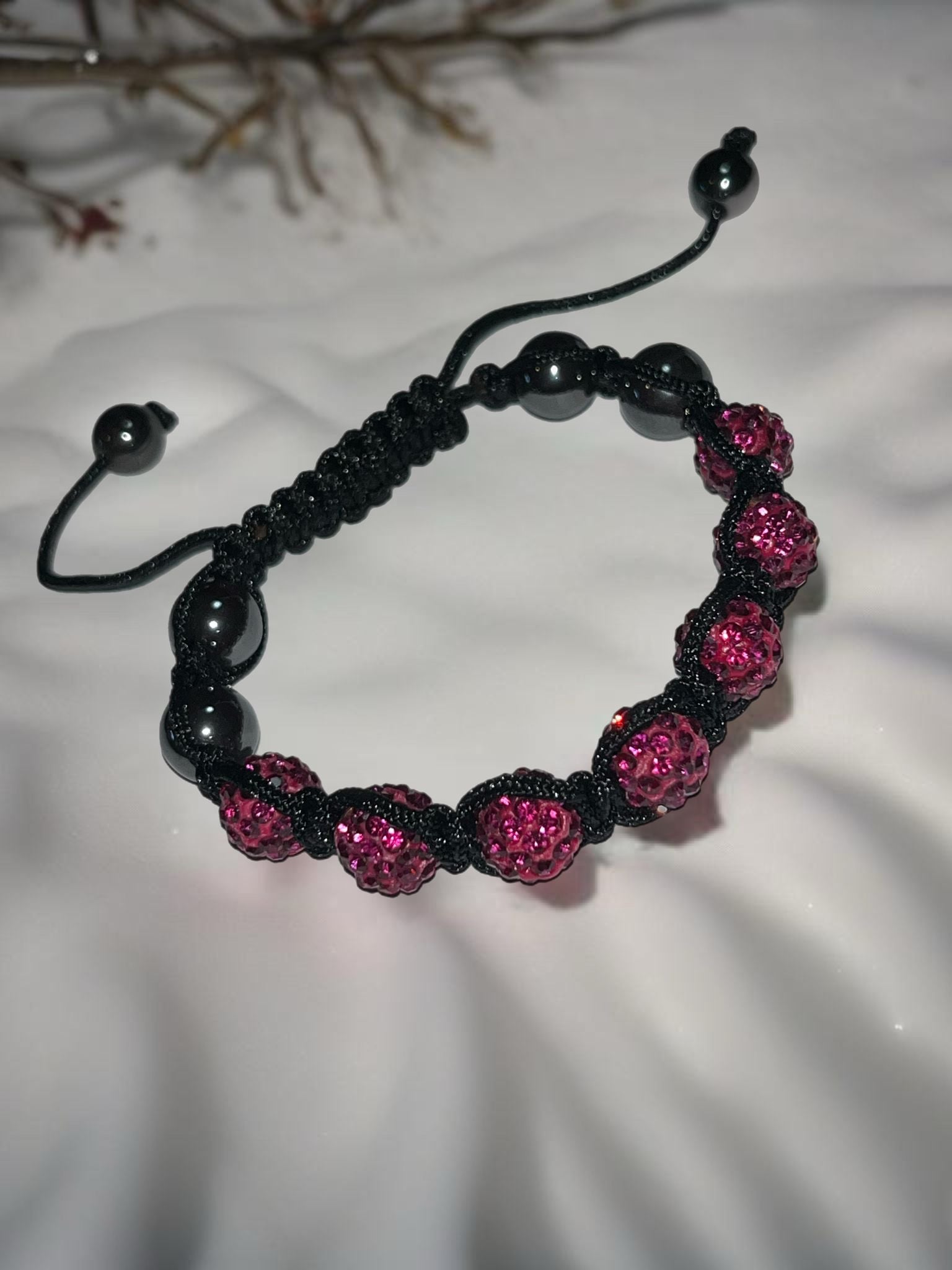 Elegant Shamballa Crystal Beaded Bracelets image 4