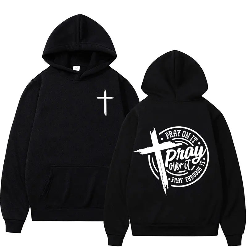 Harajuku Aesthetic Christian Jesus Church Hoodie Bible Verse God Loves Y2K image 20