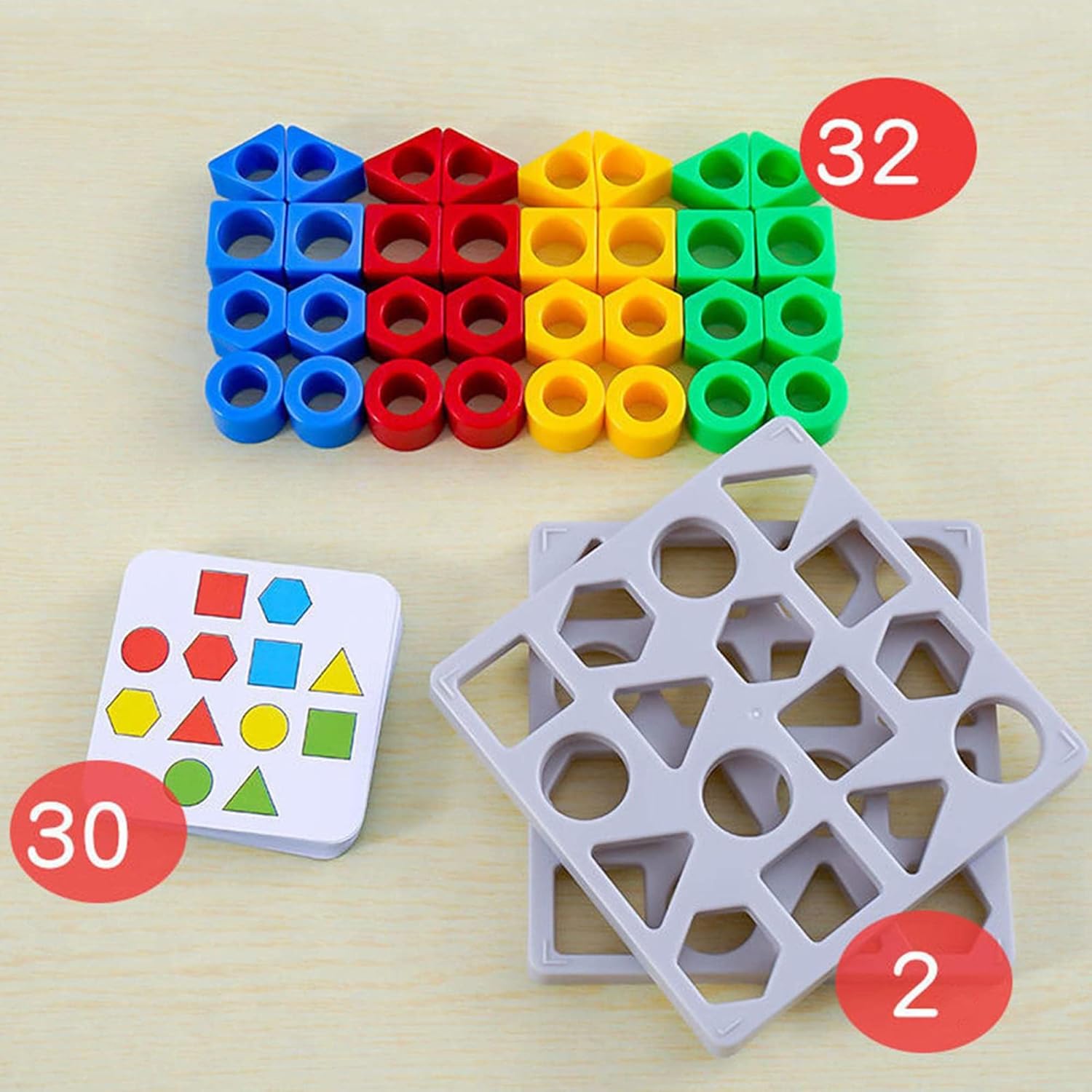 Shape Matching Game, Geometric Shape Matching Puzzle Game image 1