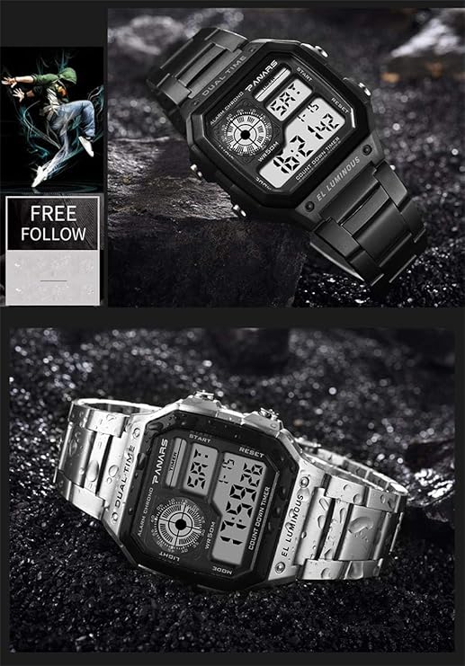 Panars Men's Watches Waterproof Multi-Function Sports Watch image 3