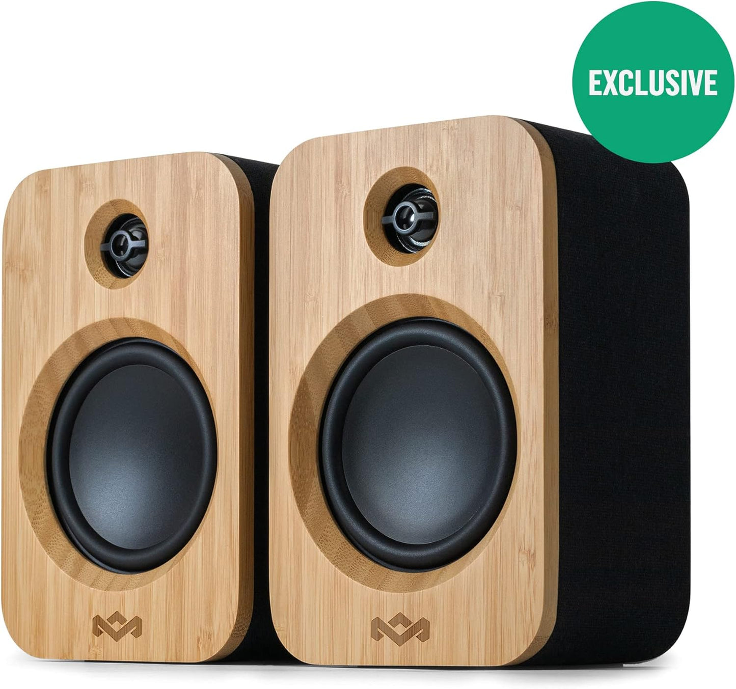 House of Marley Get Together Duo Bookshelf Speakers - Bluetooth Speakers image 2