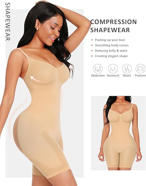 FeelinGirl Comfortable Shapewear for Women Tummy Control Body Shaper Full Body image 0