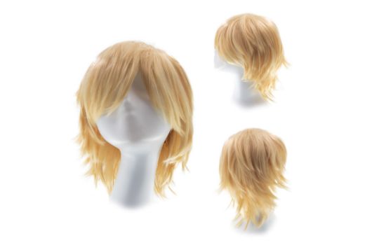 Gairyan Short Wig Cosplay Wig Unisex Anime Cosplay image 1