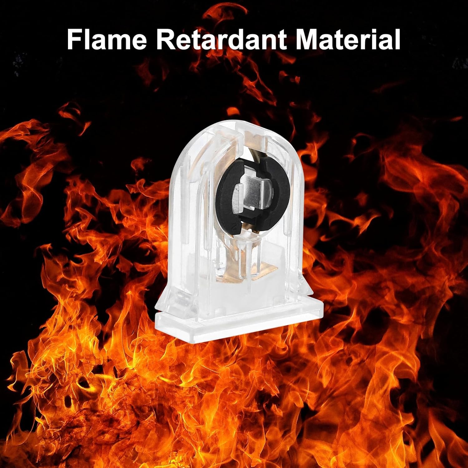 PATIKIL 4-Pack T8 G13 LED Fluorescent Tube Light Holders 500V image 6