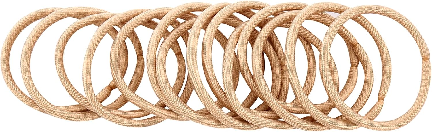 SET of 18 PCS School Elastics+Clips 12 PCS Hair Elastics bands+6 PCS Hair Snap image 2