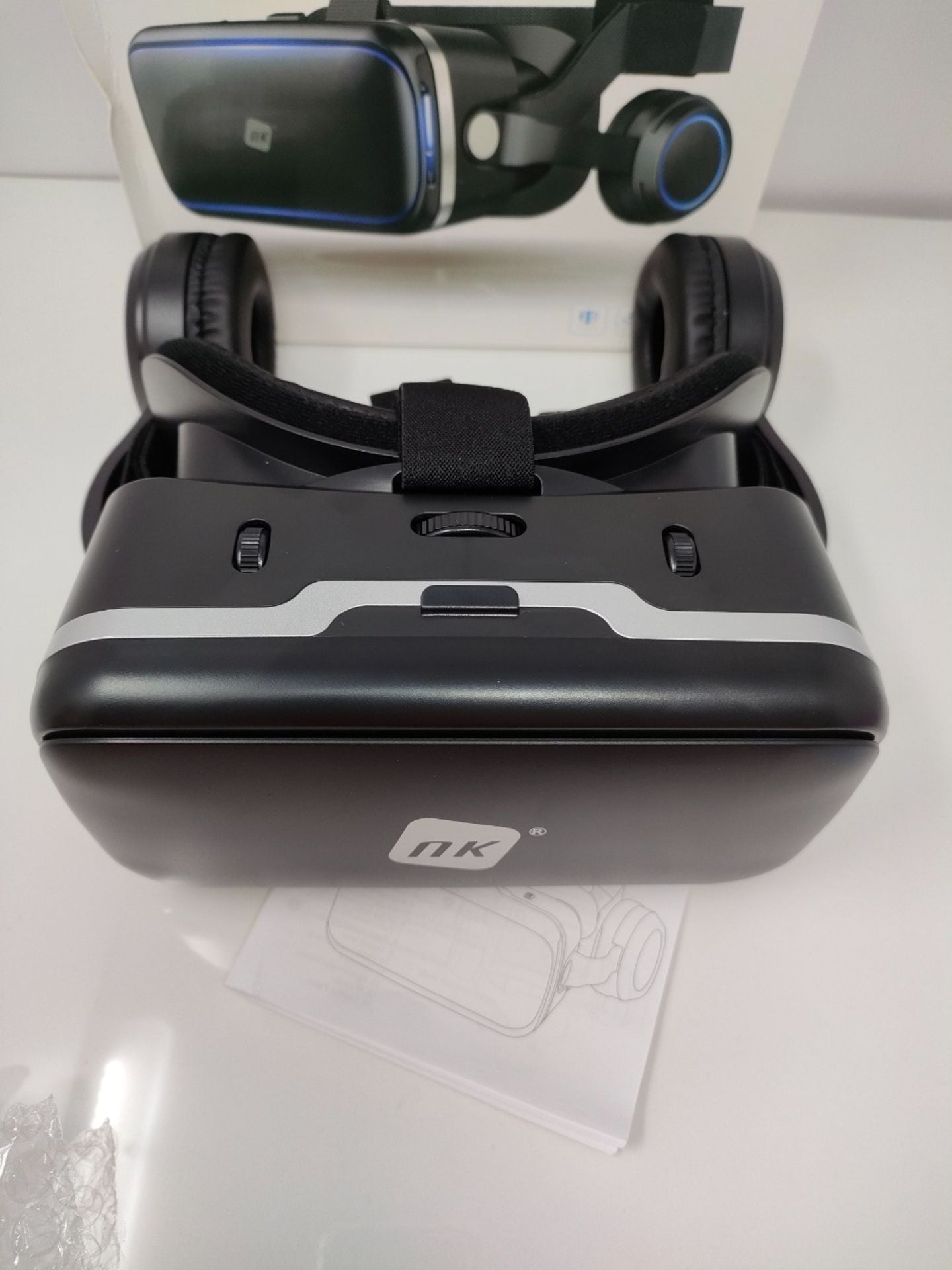 NK Virtual Reality Headset - VR Headset with Audio Compatible with iPhone & Andr image 4