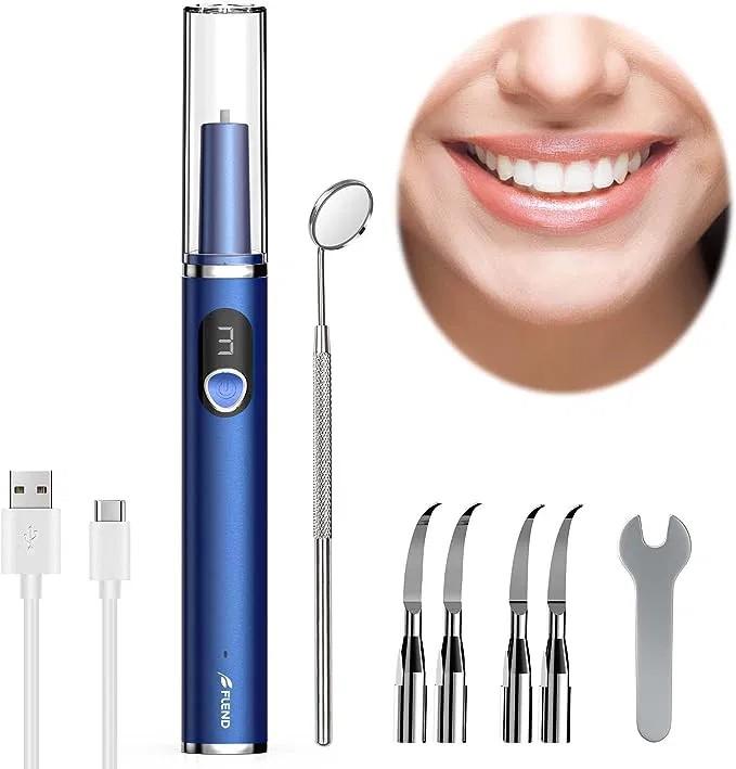 LED Light, Electric Cleaner Tool for Teeth, Teeth Cleaning Kit with 4 Modes USB image 0