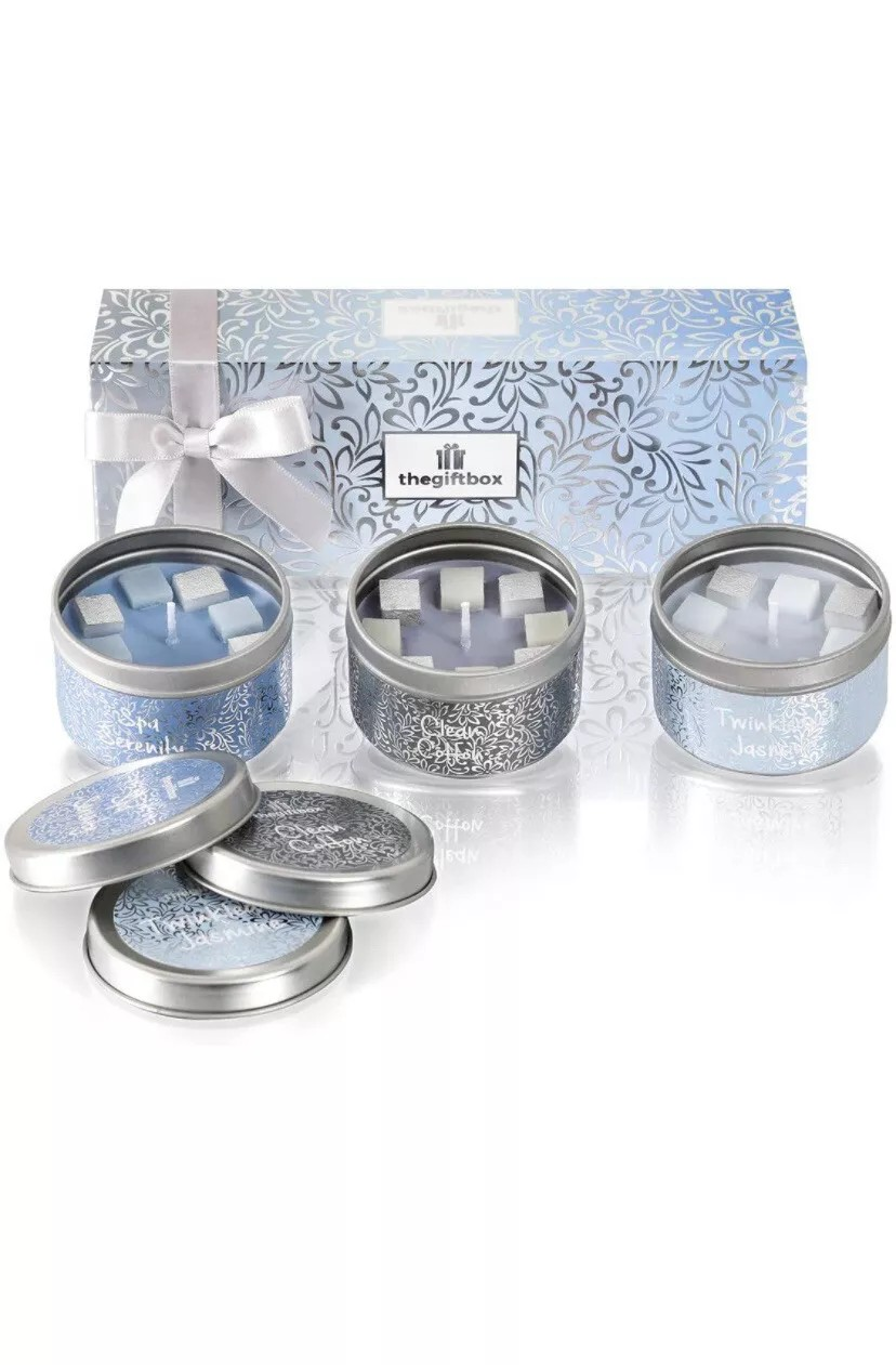 Luxury Scented Candle Gift Set – 2 Box Set – Sweetmist & Dazzledust image 0