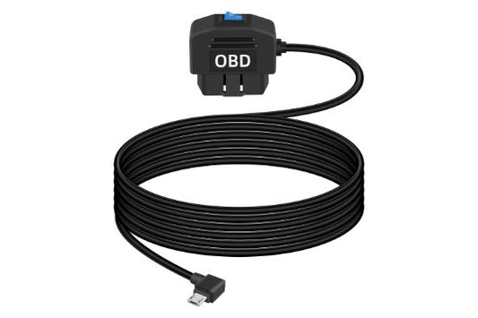 GELRHONR Right Angle Micro USB OBD Power Cable for Dash Camera  Length: image 0