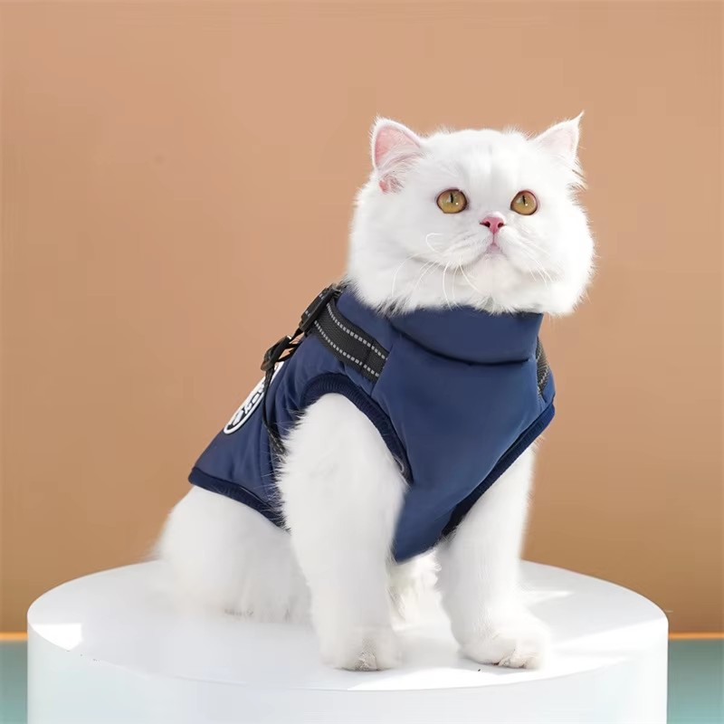 V Pet BR Waterproof Winter Dog Coat with Built-in Harness – Warm Jacket image 10