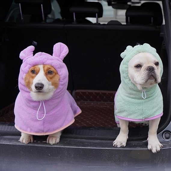 Dog Cute Soft Hooded Towel for Cats & Dogs image 8