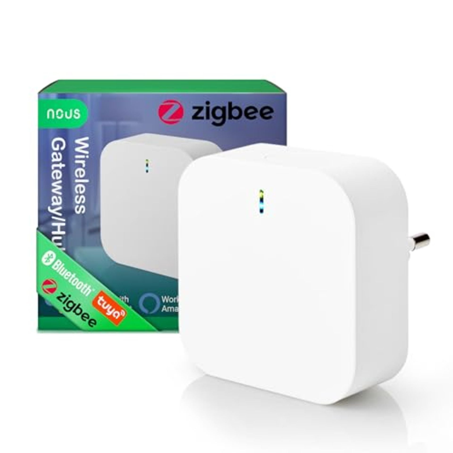 NOUS E1 ZigBee Gateway, ZigBee Hub/Bluetooth Hub, ZigBee Bridge, ZigBee Smart Ho image 0