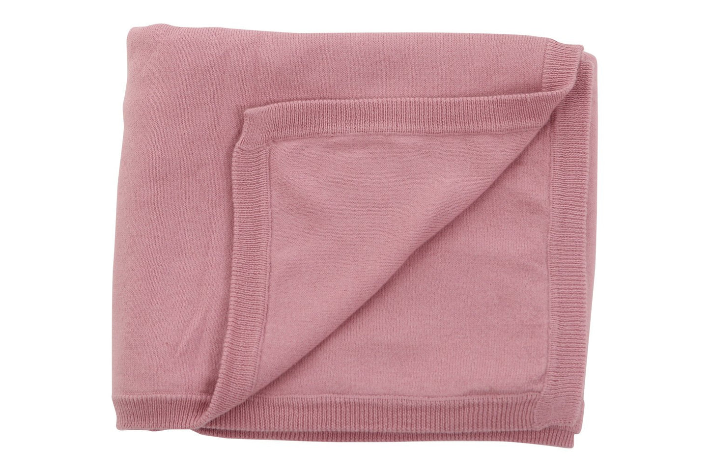Cotton Cashmere Pink Blanket image 0