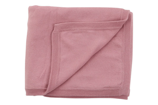 Cotton Cashmere Pink Blanket image 0