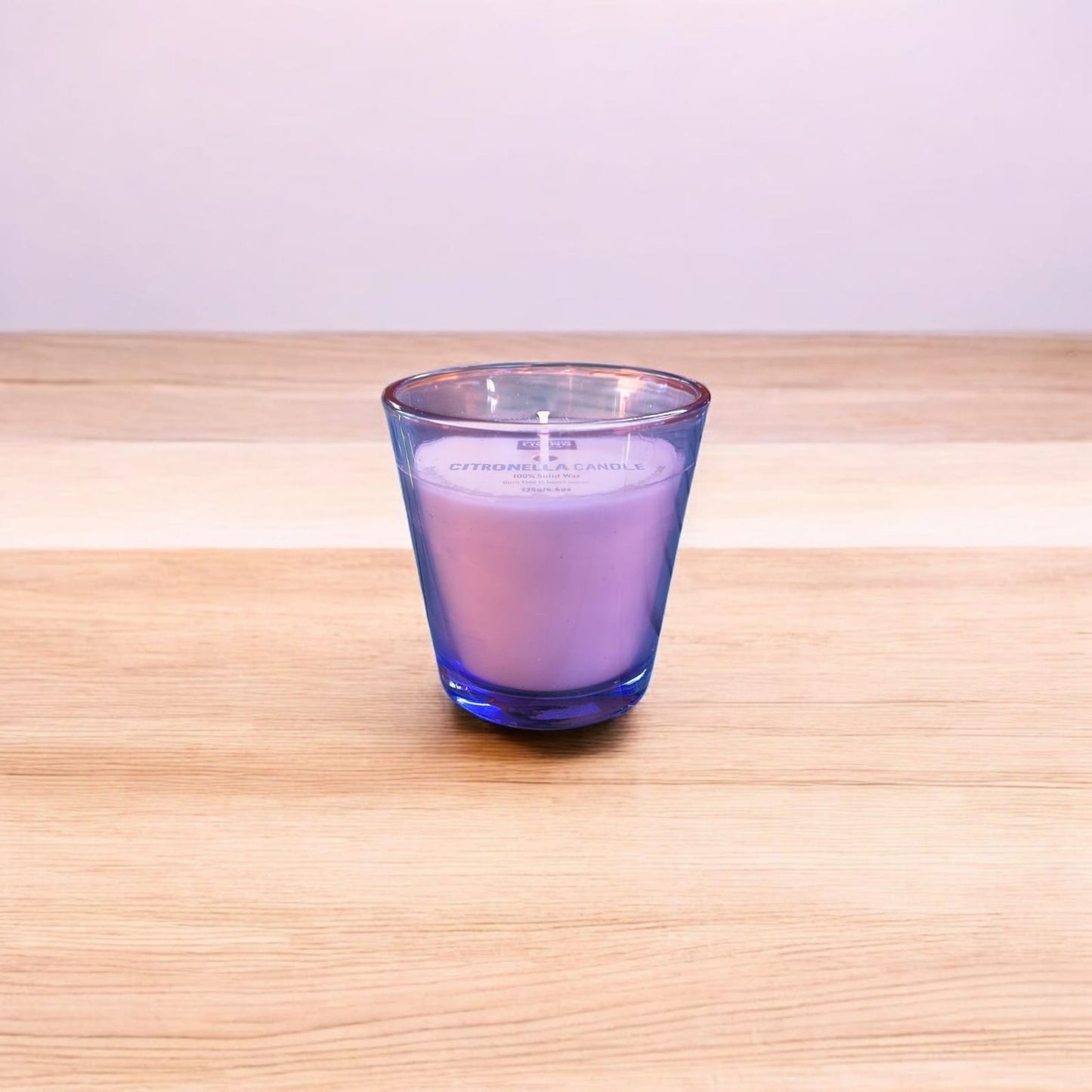 Citronella Candles Outdoor – 2/4 Pack Insect Repellent Candles in Colored Glass image 5