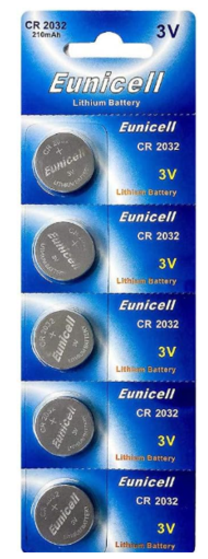 10x Eunicell Battery/Cell - CR2032, CR2025, CR2430, CR1220, AG1, AG3, AG11, AG13 image 2