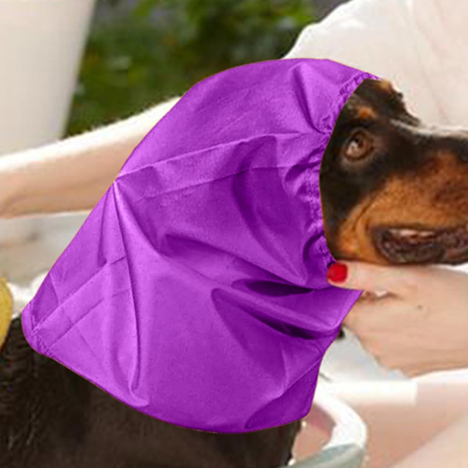 Waterproof Dog Snood Hat: Ear Protection for Baths, Swims, Outdoor Adventures image 6