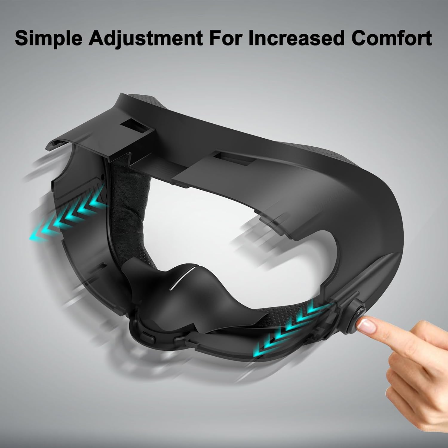 APEXINNO Adjustable Facial Interface for Meta Quest 3, with depth adjustment image 2