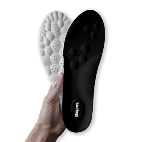 Stepprs 4D Memory Foam Thermal Insoles: Arch Support for All-Day Foot Comfort image 9