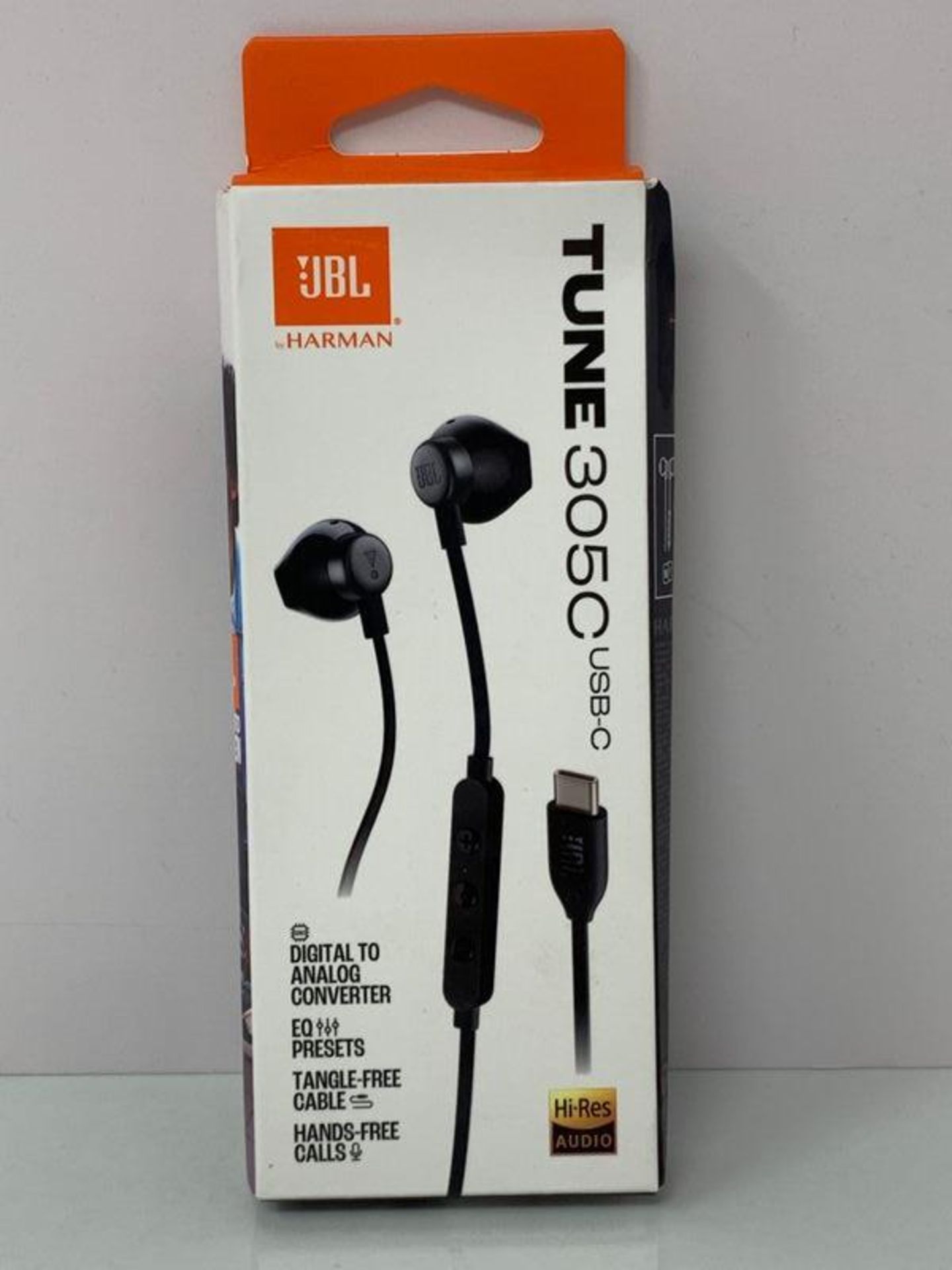 JBL Tune 305 C Hi-Res Wired Earbuds image 0