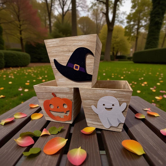 Wooden Buckets (3 Assorted) image 0