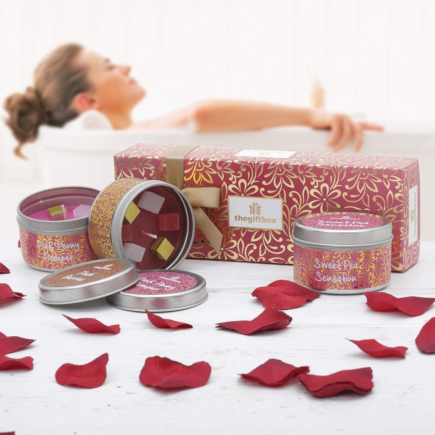 Luxury Scented Candle Gift Set – 2 Box Set – Sweetmist & Dazzledust image 3