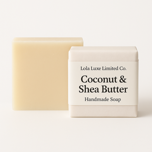 Nourishing Coconut & Shea Butter Handmade Soap image 0