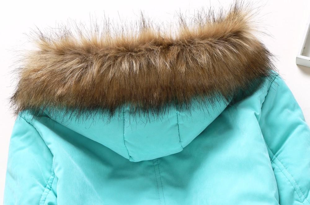 Hooded Medium-Long Casual Parka image 1