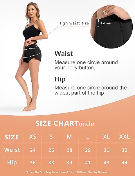 Leovqn Period Swimwear Shorts Menstrual Leakproof Swim Bathing Suit Built-in image 7