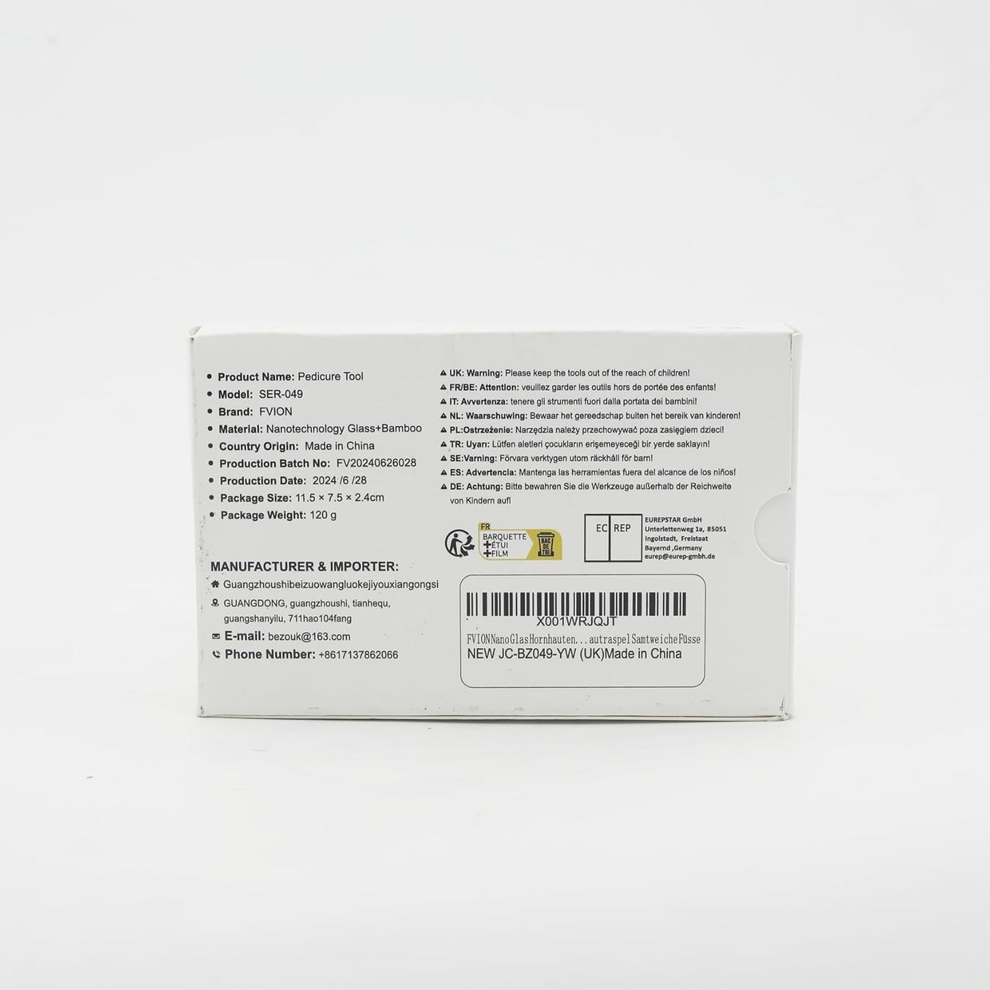 FVION Nano Glass Foot File: Ultimate Gentle Callus Remover for Soft Feet image 10