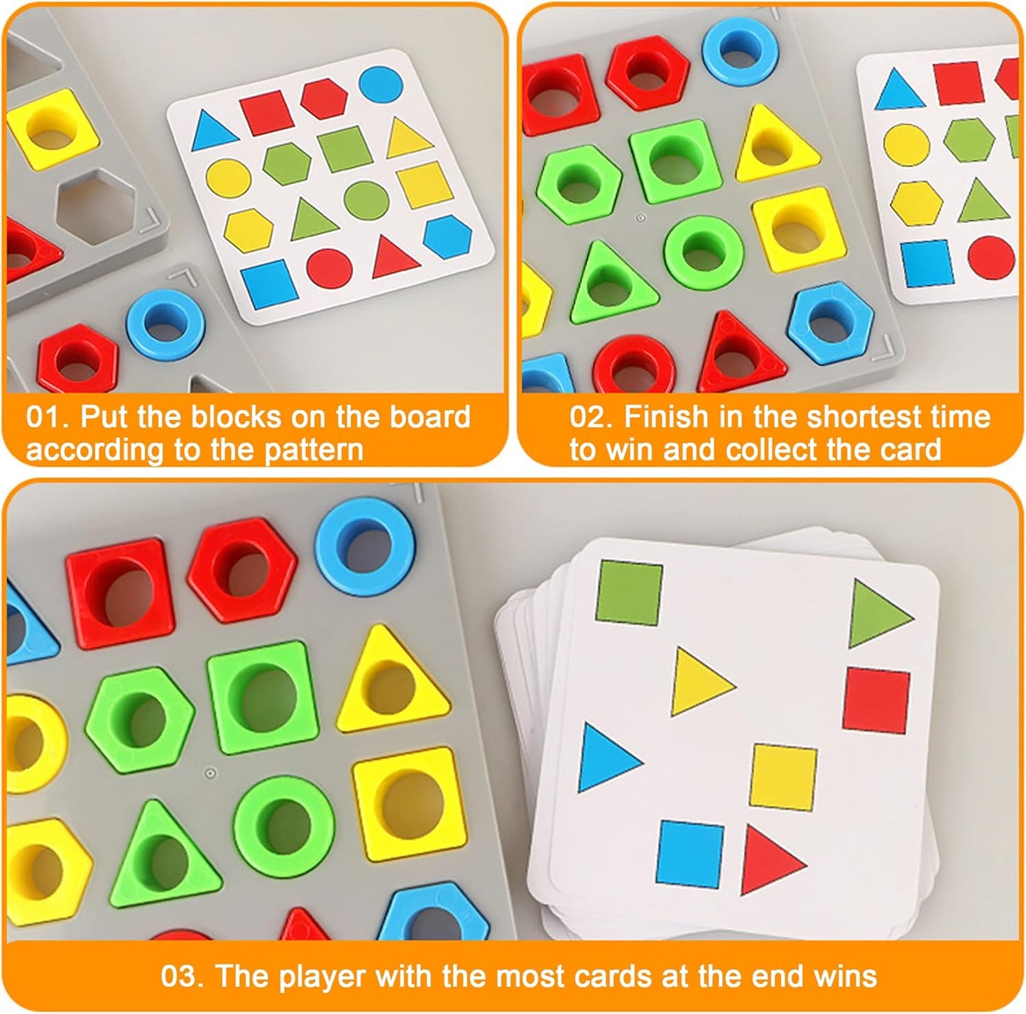 Shape Matching Game, Geometric Shape Matching Puzzle Game image 3