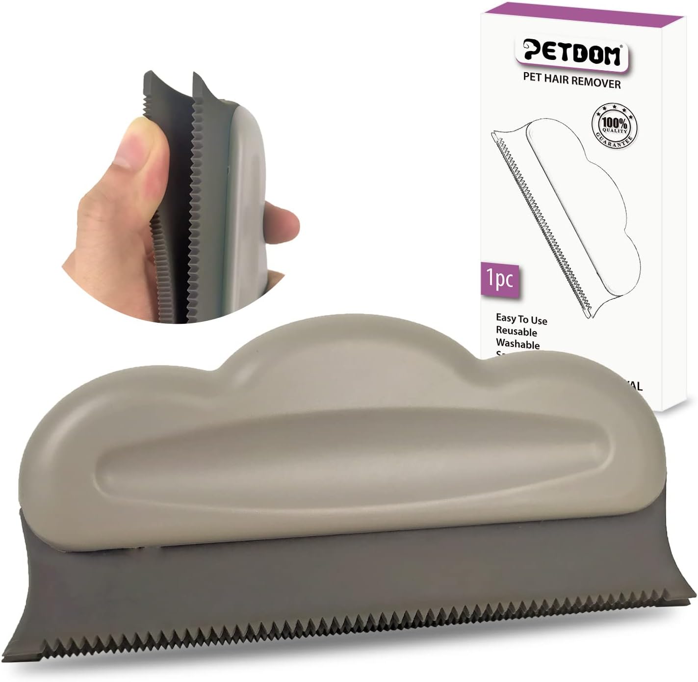 Petdom Pet Hair Remover Brush image 1