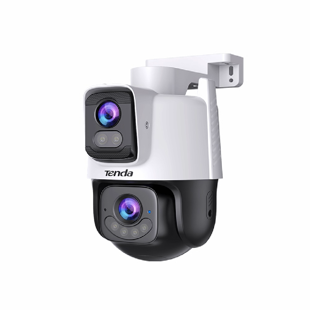 Tenda 4MP Outdoor Wi-Fi Pan/Tilt Camera: 360° Full-Color Night Vision image 1