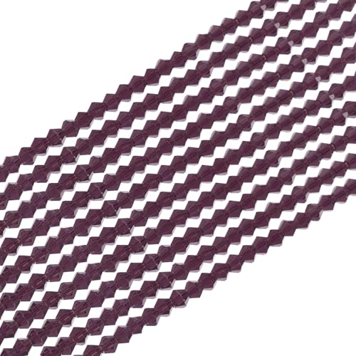 PATIKIL 840 Pcs Lemon Yellow 4mm Faceted Crystal Beads Jewelry Making image 12