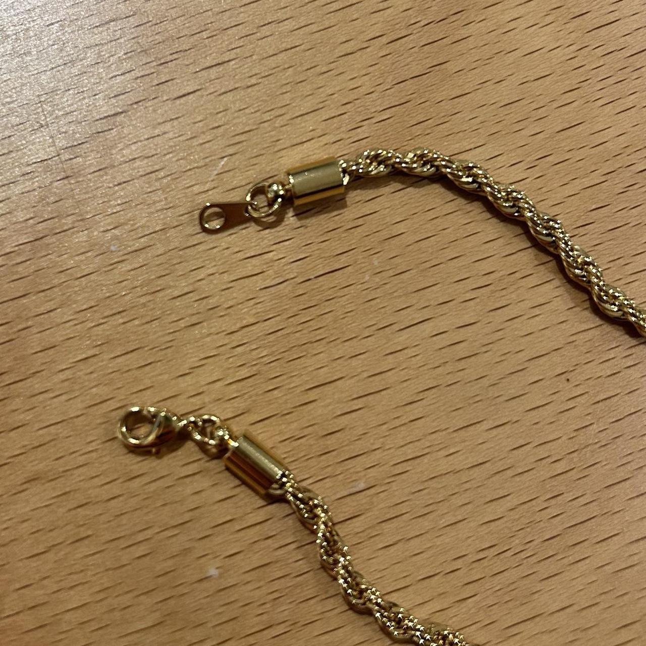 Twojeys Gold Rope Chain Necklace - Brand New, Never Worn, Stylish Jewelry image 2