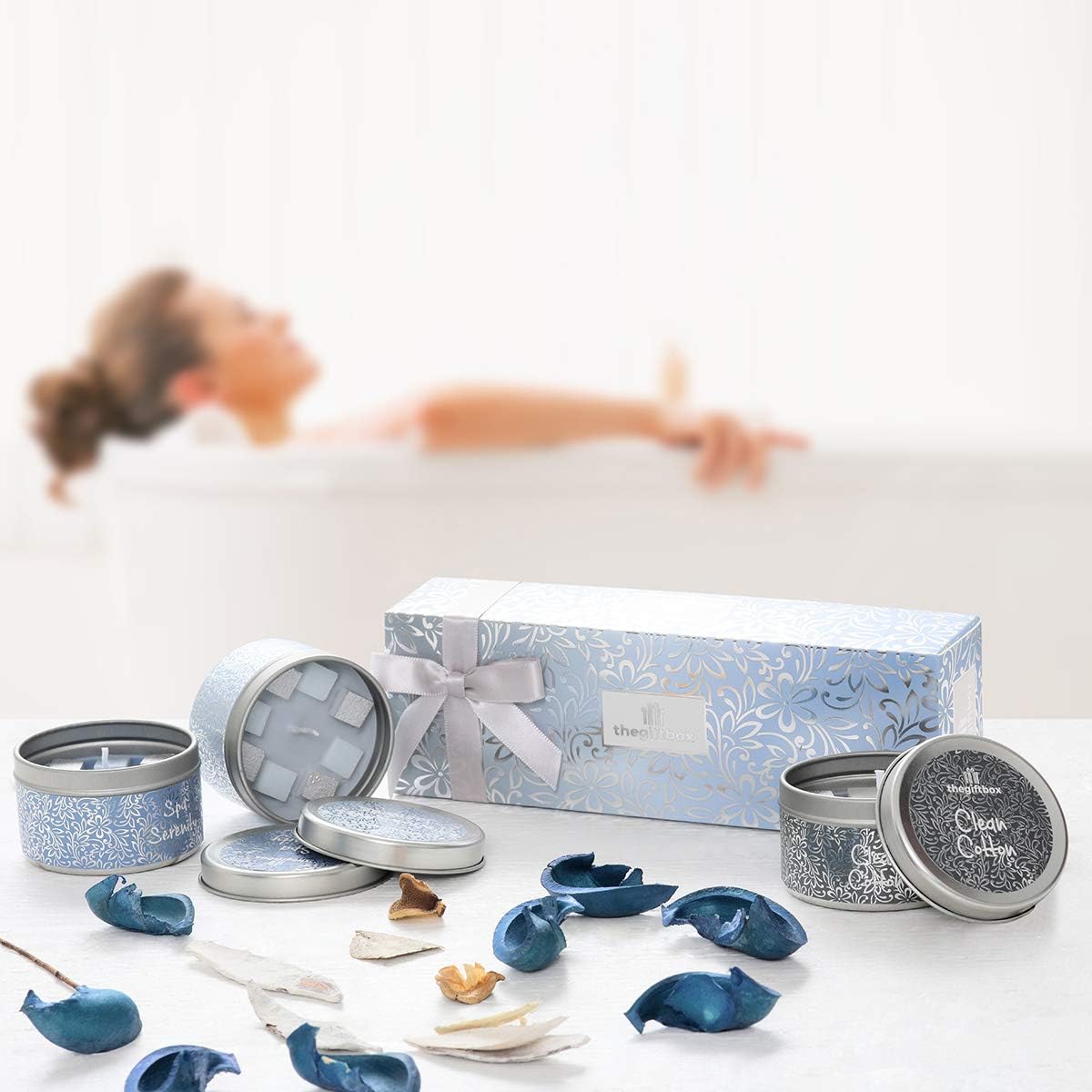 Luxury Scented Candle Gift Set – 2 Box Set – Sweetmist & Dazzledust image 6