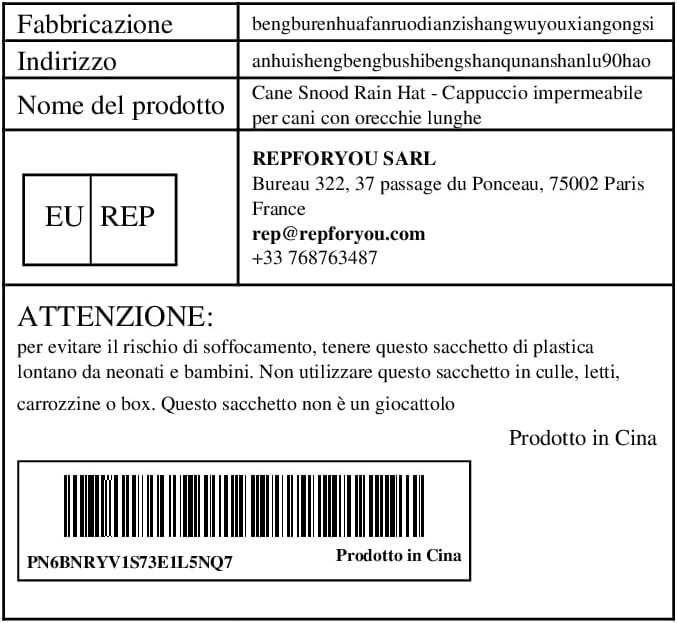 Waterproof Dog Snood Rain Hat for Long-Eared Breeds - Adjustable Ear Protection image 10