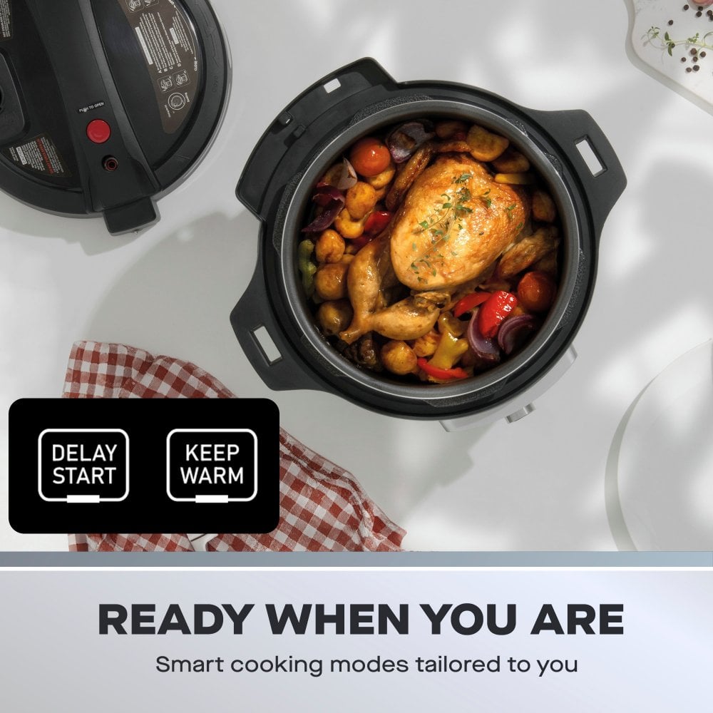 Daewoo  6L 2-in-1 Air Fryer Pressure Cooker image 5